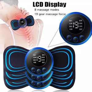 LuxuryMassage™I Mini Masajeador Electrico Parche 8 Modos I