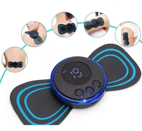 LuxuryMassage™I Mini Masajeador Electrico Parche 8 Modos I