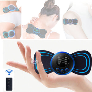 LuxuryMassage™I Mini Masajeador Electrico Parche 8 Modos I