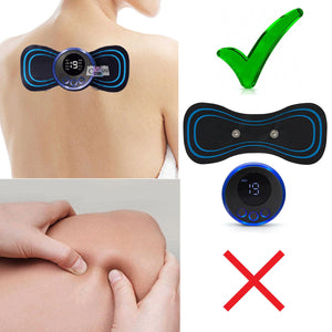 LuxuryMassage™I Mini Masajeador Electrico Parche 8 Modos I